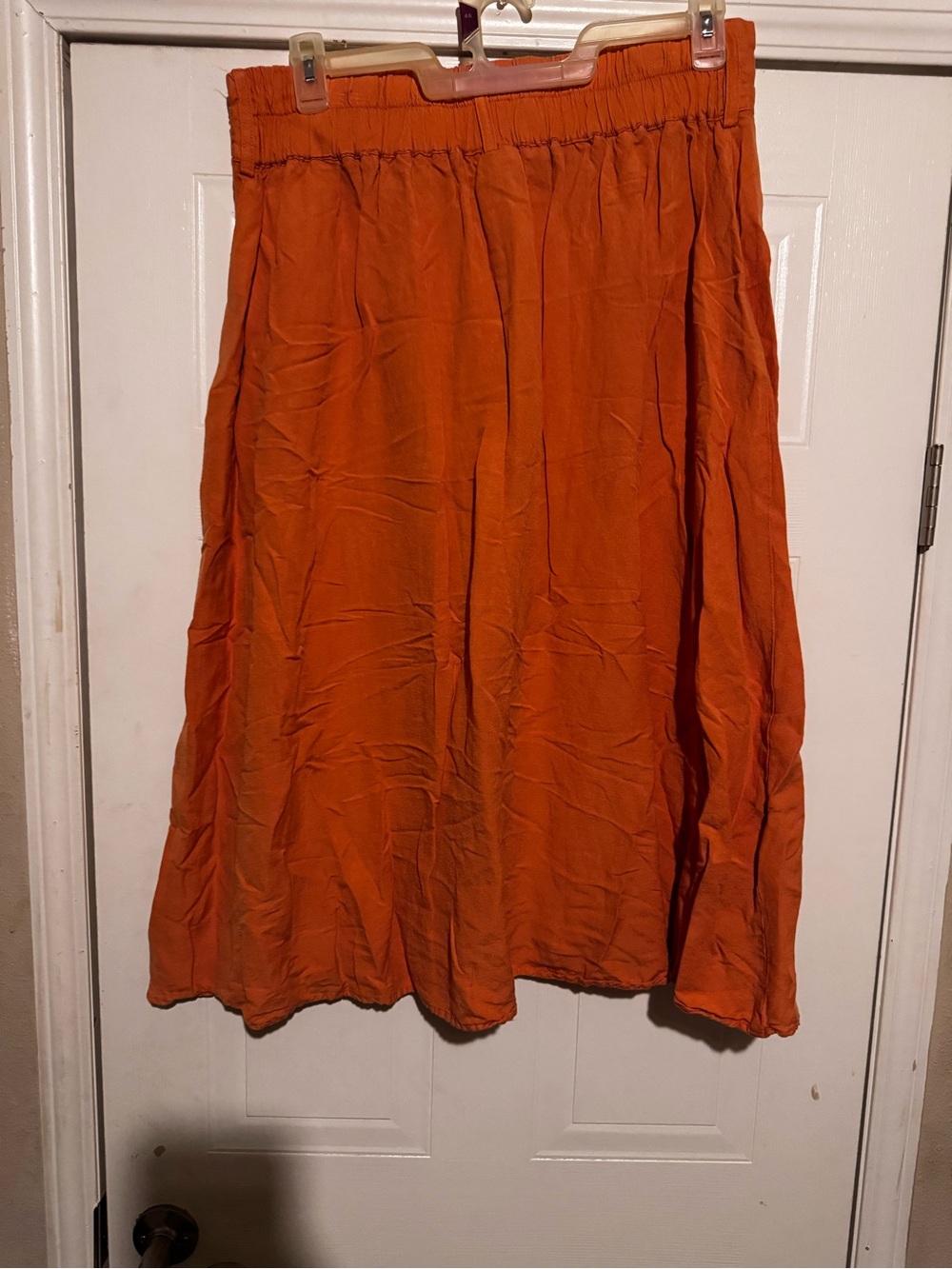 🧡 New Day Button Front Midi Skirt | Size XL - Picture 2 of 4